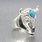 Vintage Classic Estate Men's 925 Silver Bison Skull Turquoise Ring - Size 7.25