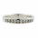 Estate Men's 14K White Gold Brilliant Round Diamond 0.50CTW Ring Band 