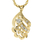 Exquisite Estate Ladies 14K Yellow Gold Diamond Pendant & 15" Necklace - 0.28CTW