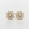 Fine Estate Heirloom Quality Yellow Gold 3.06CT Round Diamond Screwback Earrings