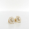 Fine Estate Heirloom Quality Yellow Gold 3.06CT Round Diamond Screwback Earrings