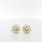 Fine Estate Heirloom Quality Yellow Gold 3.06CT Round Diamond Screwback Earrings