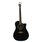 Fender Classic Design Series CD-140SCE Cutaway Dreadnought Acoustic-Electric Guitar (CD140SCE) - Black