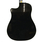 Fender Classic Design Series CD-140SCE Cutaway Dreadnought Acoustic-Electric Guitar (CD140SCE) - Black