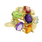 Estate Ladies 14K Yellow Gold Multi Color Gemstone Cocktail Ring Earrings Set