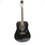 Epiphone DR-100 DR100 6 String Acoustic Guitar Right Handed 20 Frets - Black