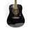 Epiphone DR-100 DR100 6 String Acoustic Guitar Right Handed 20 Frets - Black