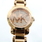 Ladies Michael Kors Rose Gold-Tone Crystal Pave Dial 40mm Watch - MK3394