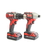 Milwaukee 2 Pcs 1/2" Drill 1/4" Impact Driver 18V Cordless Combo 2656-20 2606-20