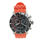 Nautica Men's N17584G NSR 08 Sporty Resin Chronograph Orange Rubber Band Watch