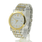 Ladies Burberry Gold Plated Stainless Steel Two-Tone Watch - BU1359