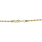 Ladies Men's Estate 10K Yellow Gold Rope Diamond-Cut 22-inch Chain Necklace