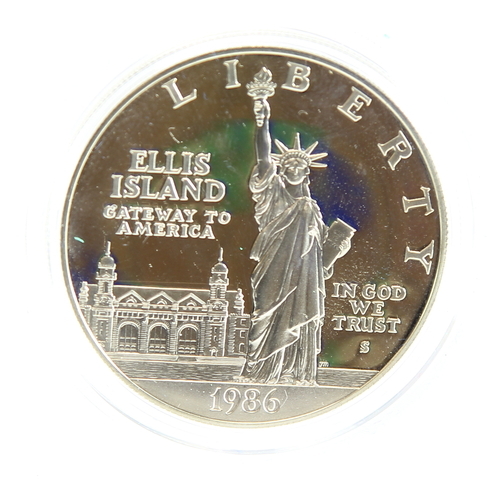 1986 ellis island liberty coin set value