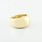 Ladies 100% Authentic Cartier 18K Yellow Gold Dome Nouvelle Vague Ring Size 8