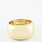 Ladies 100% Authentic Cartier 18K Yellow Gold Dome Nouvelle Vague Ring Size 8