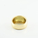 Ladies 100% Authentic Cartier 18K Yellow Gold Dome Nouvelle Vague Ring Size 8