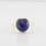 Ladies Estate Tiffany and Co 18K Yellow Gold Elsa Peretti Lapis Ring