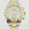 Rolex Cosmograph Daytona Yellow Gold Steel MOP Dial Diamond Markers 116523 Watch