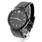 Men's Movado Gravity Black Carbon Fiber Dial Rubber Band 42mm Watch - 0606849