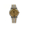 Gucci 9000L Two-Tone Stainless Steel & Yellow Gold Plate Date Ladies Watch -25mm