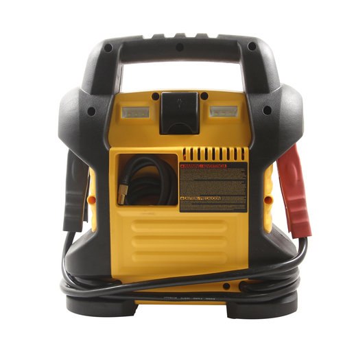 DeWalt 1400 Peak Amp Jump Starter & 120 PSI Digital Air Compressor