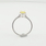 Ladies Engagement Ring By Tiffany &Co Soleste Pear Fancy Vivid Yellow Collection