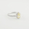 Ladies Engagement Ring By Tiffany &Co Soleste Pear Fancy Vivid Yellow Collection