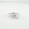 Amazing Rare 0.62 Heart Shaped Ladies Diamond Engagement Ring In 14K White Gold