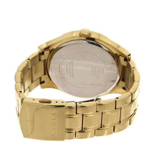 GUESS U0791G2 Gold-Tone Stainless Steel Quartz 44mm Men's Watch ...