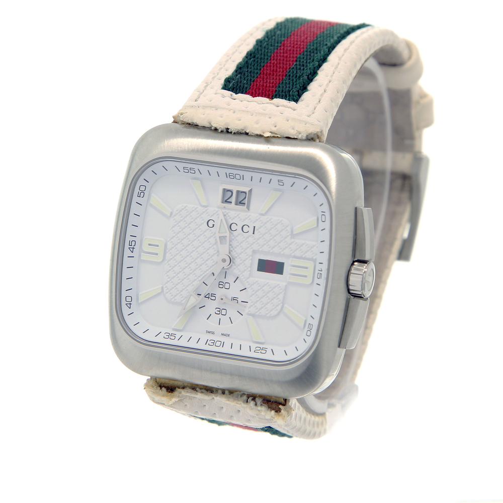 gucci watch white band