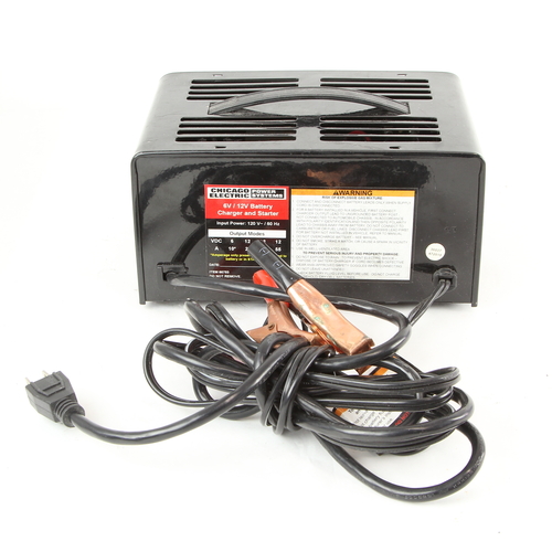 Chicago Electric Battery Charger & Starter Item 66783