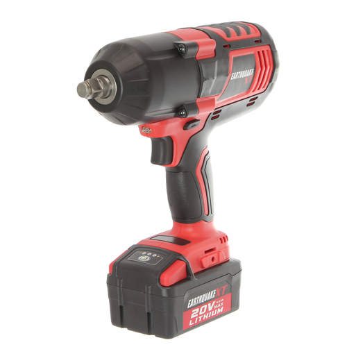 Earthquake EQ12XT20V 1/2" Cordless Xtreme Torque Impact Wrench Tool