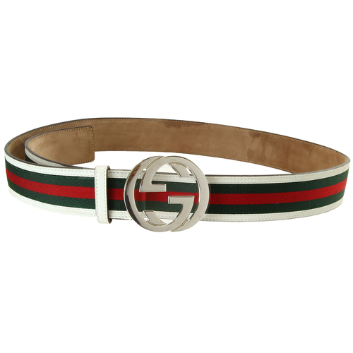 red and white gucci belt