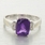 Edwardian Ladies 14K White Gold 8.15cts Amethyst Diamond Jewelry Set