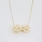 Fine Estate Ladies 14K Yellow White Gold Seed Pearl Necklace Jewelry 