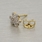Charming Ladies 10K Yellow Gold Diamond Floral Earring & Pendant Jewelry Set