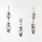 Estate 14K White Gold Diamond & Sapphire Jewelry Set