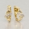 Charming Ladies Vintage 14K Yellow Gold Diamond 0.24CTW Two Piece Jewelry Set