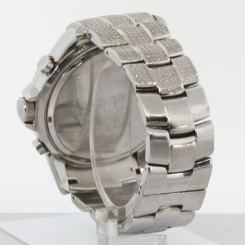IceLink Marco Polo 10CT Diamond Stainless Steel Watch