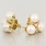 Exquisite Ladies 14K Yellow Gold Pearl&Diamond 3PC Jewelry Set