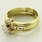 Marvelous 14K Yellow Gold Vintage Diamond Wedding Set