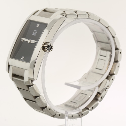 ESQ E5297 Stainless Steel Diamond Quartz Watch | Outofpawn.com