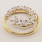 Classic Ladies 10K Yellow Gold Circle of Life Diamond 0.11CTW Pendant Jewelry