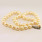 Classic Ladies White 8mm Round Pearl Necklace Choker Jewelry 