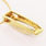 Classic Ladies 10K Yellow White Gold Baguette Diamond 0.40CTW Pendant Necklace