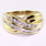 Beautiful Ladies Vintage Estate 10K Yellow Gold Diamond Right Hand Ring 