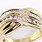 Beautiful Ladies Vintage Estate 10K Yellow Gold Diamond Right Hand Ring 