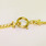 Elegant Ladies Vintage 14K Yellow Gold Aquamarine Round Diamond Bracelet 