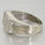 Vintage Era White Gold & Diamond Channel Band Ring