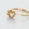 Dazzling Ladies Vintage 14K Yellow Gold Round Diamond Flower Designed Ring